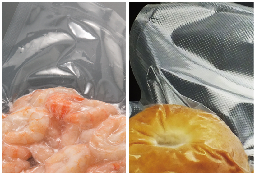 Both normal vacuum bags and embossed vacuum bags can be used, improving versatility and ease of use.